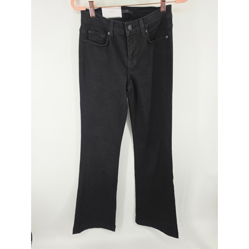 7 For All Mankind Dojo Original Trouser Jeans Nightblack 25 JSWD5090NB NEW